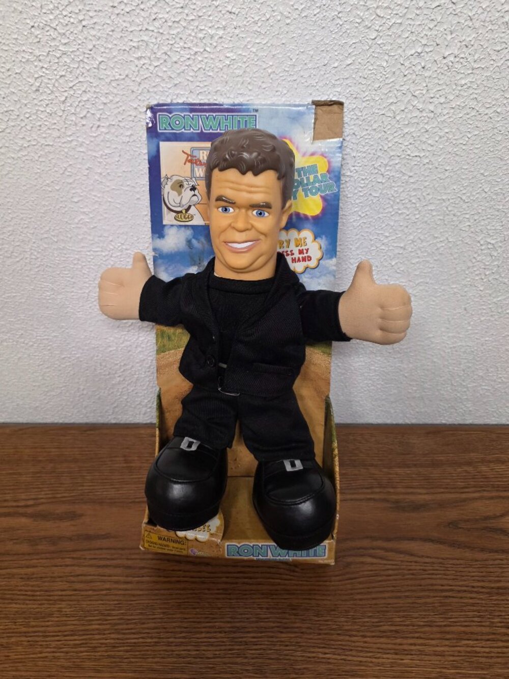 Vintage Talking Ron White Doll from the Blue Collar Comedy Tour Series 2005